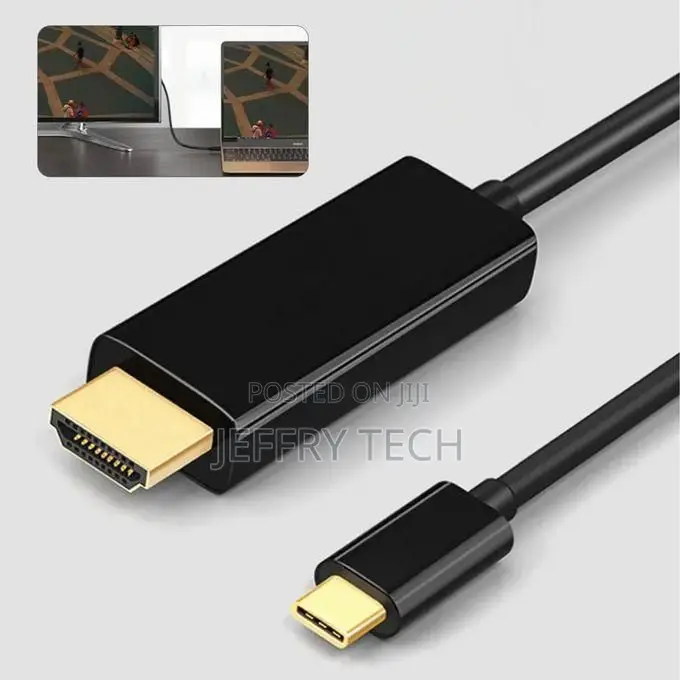 Type TypeC to HDMI Cable High Speed HDMI Type C