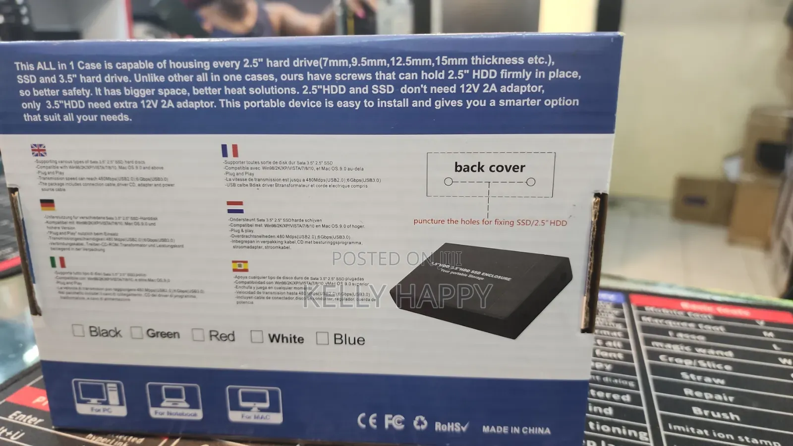 3.5 HDD and 2.5 External Enclosure 3.0
