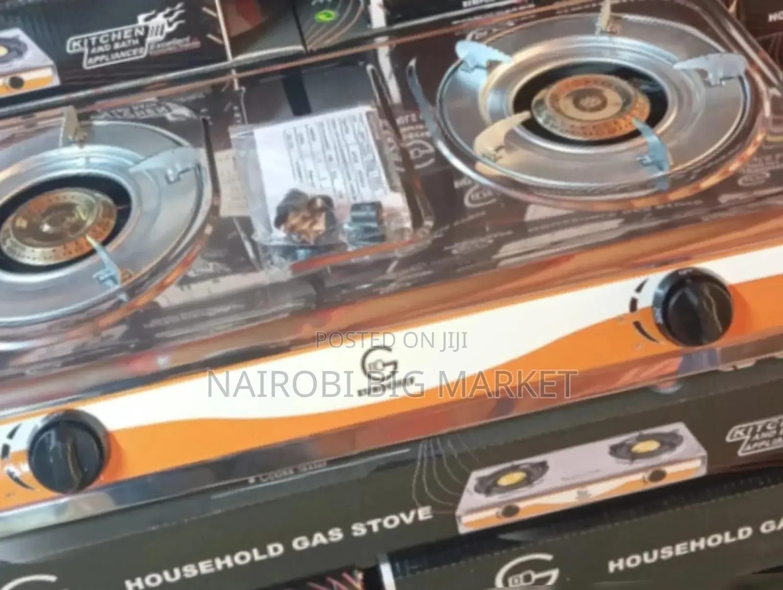 Eurochef 2 Burner Stainless Steel Cooker Burner