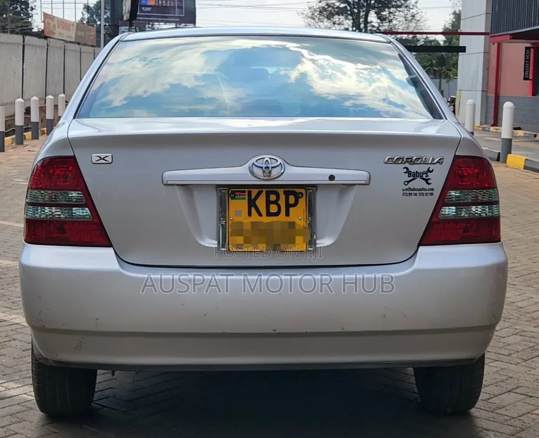Toyota Corolla Verso 1.6 VVT-i 2005 Silver