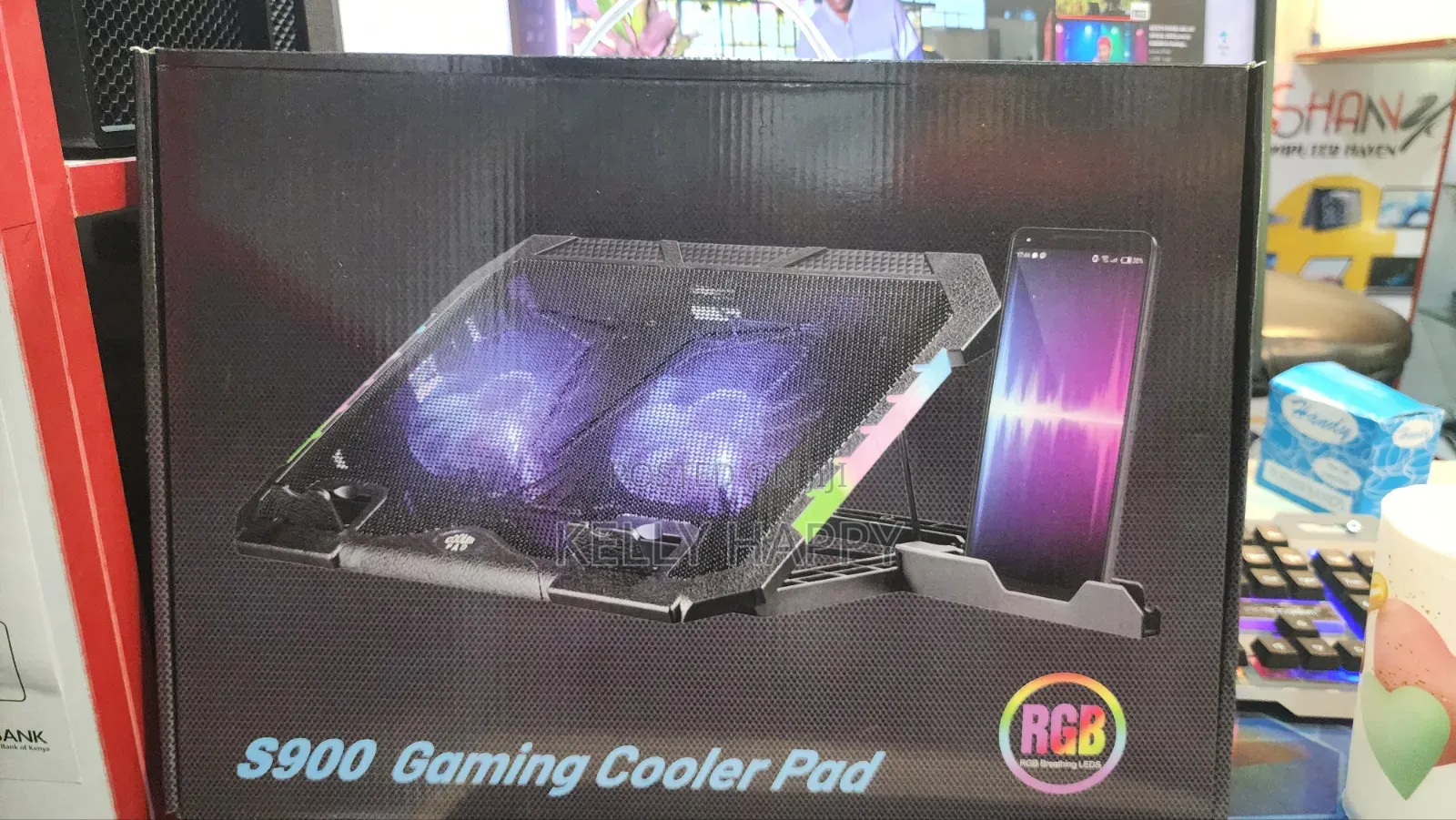 S900 Gaming RGB Cooling Pad Available