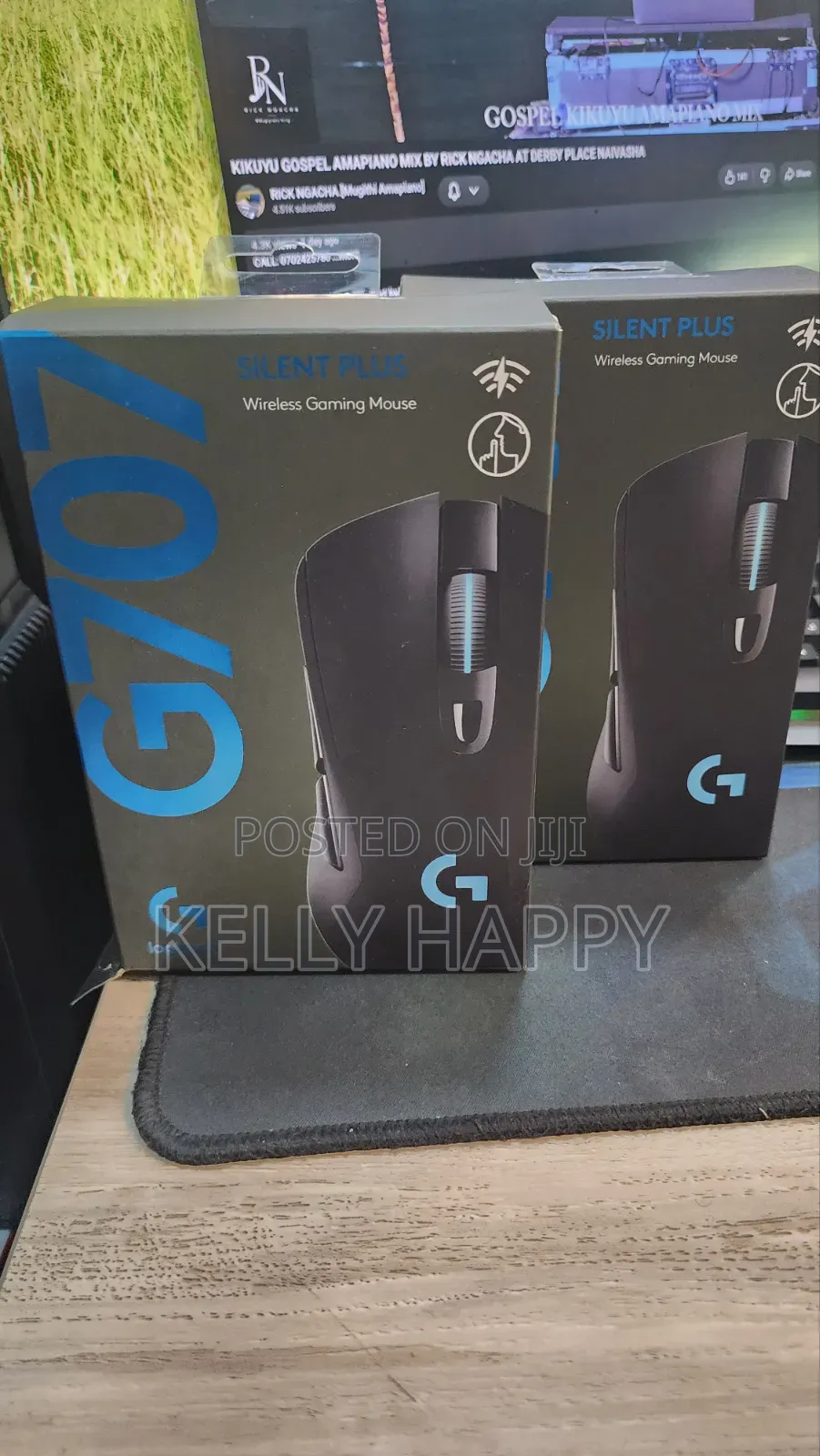 G707 Silent Plus Wireless Gaming Mouse