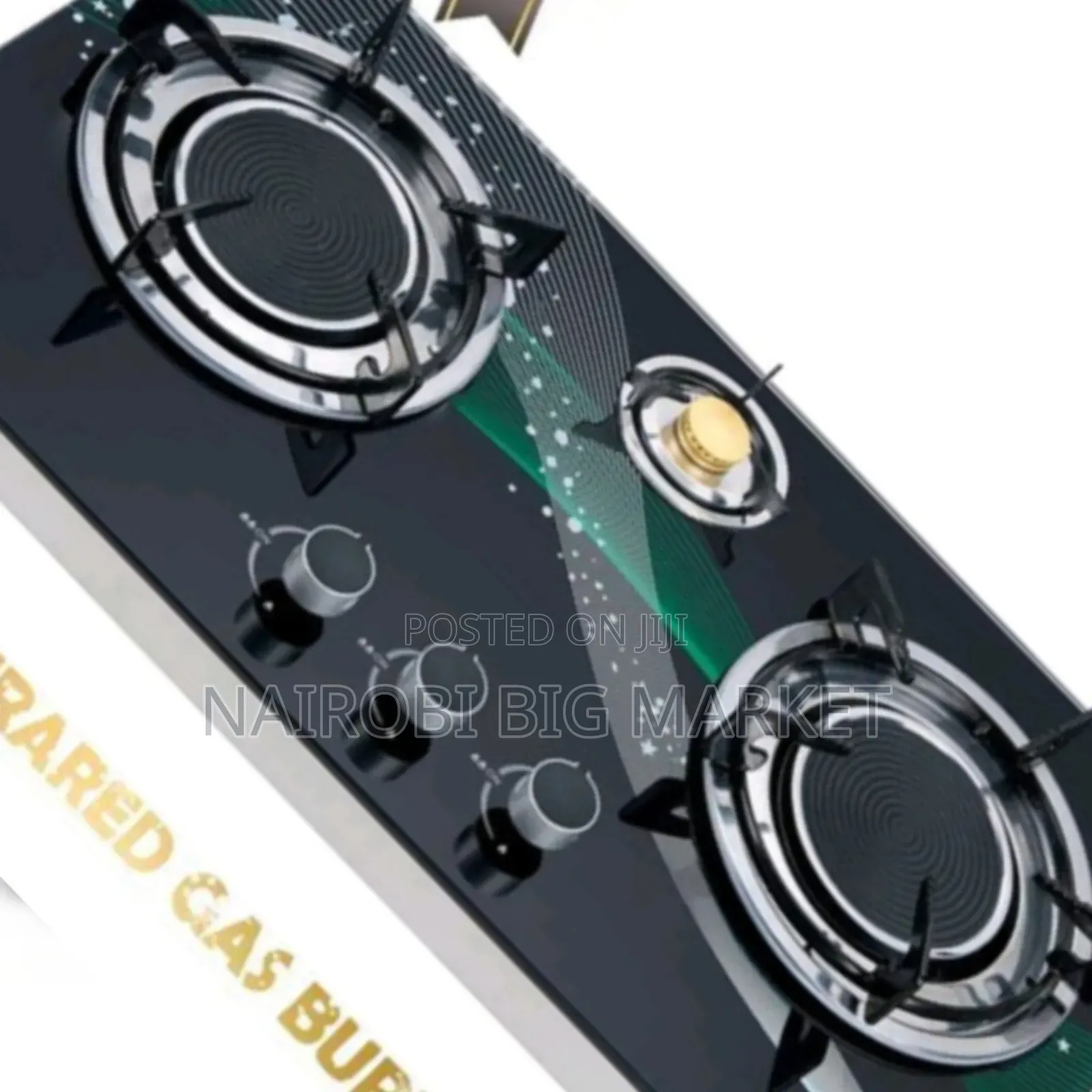 Nunix 3 Burner Infrared Cooker