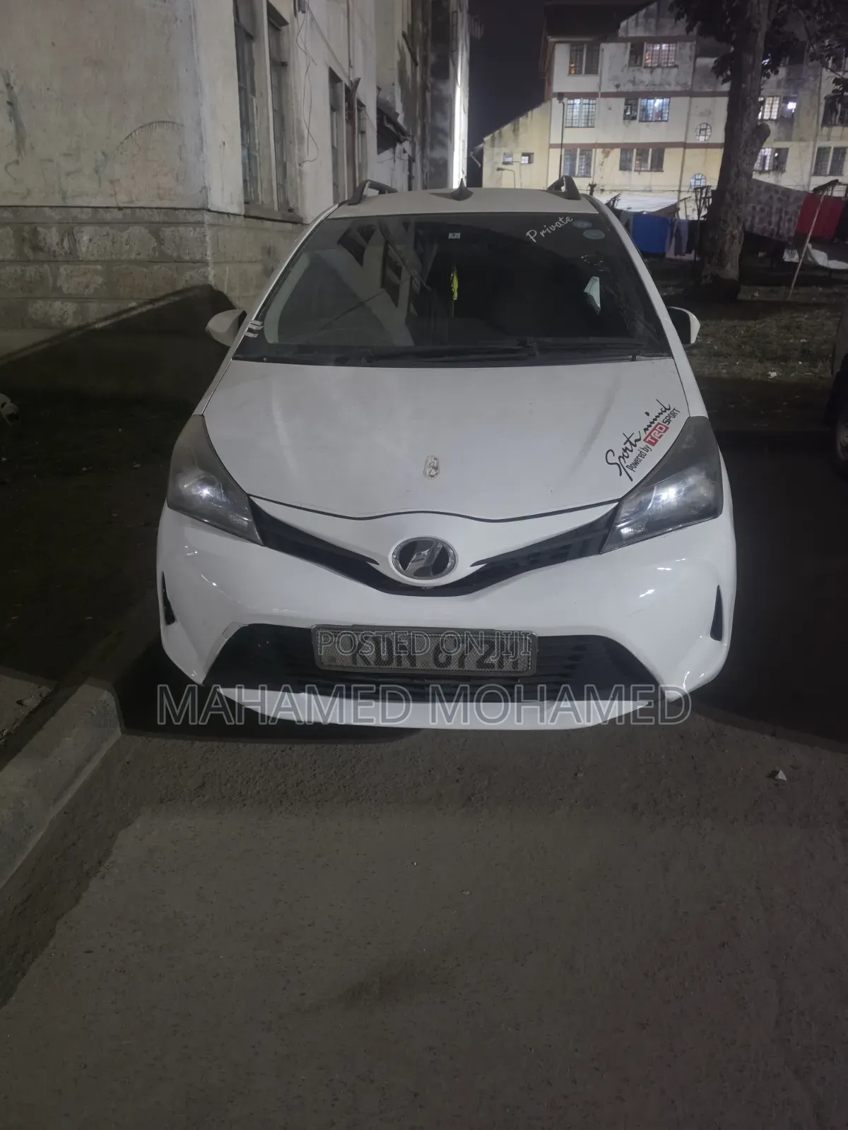 Toyota Vitz 2016 White