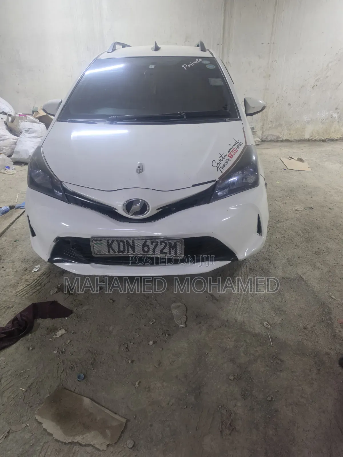 Toyota Vitz 2016 White