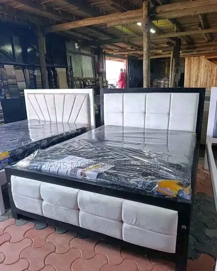 Modern Upholstered Bed Frame
