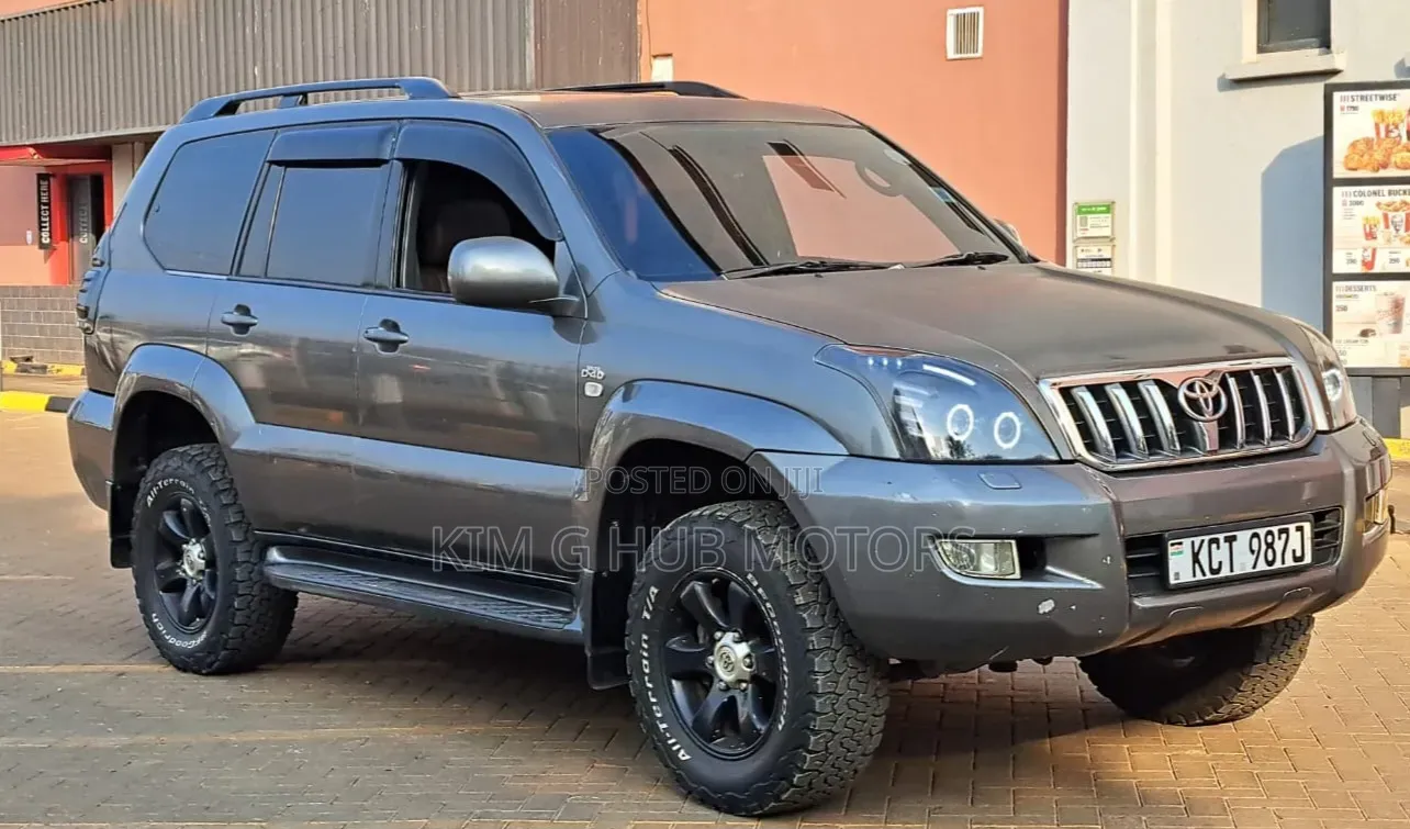 Toyota Land Cruiser Prado 3.0 D-4D 5dr 2008 Gray