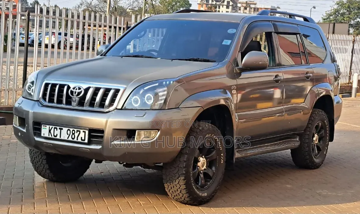 Toyota Land Cruiser Prado 3.0 D-4D 5dr 2008 Gray