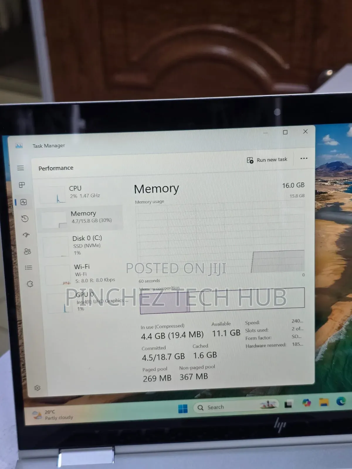 Laptop HP EliteBook 1040 G6 16GB Intel Core i7 SSD 256GB