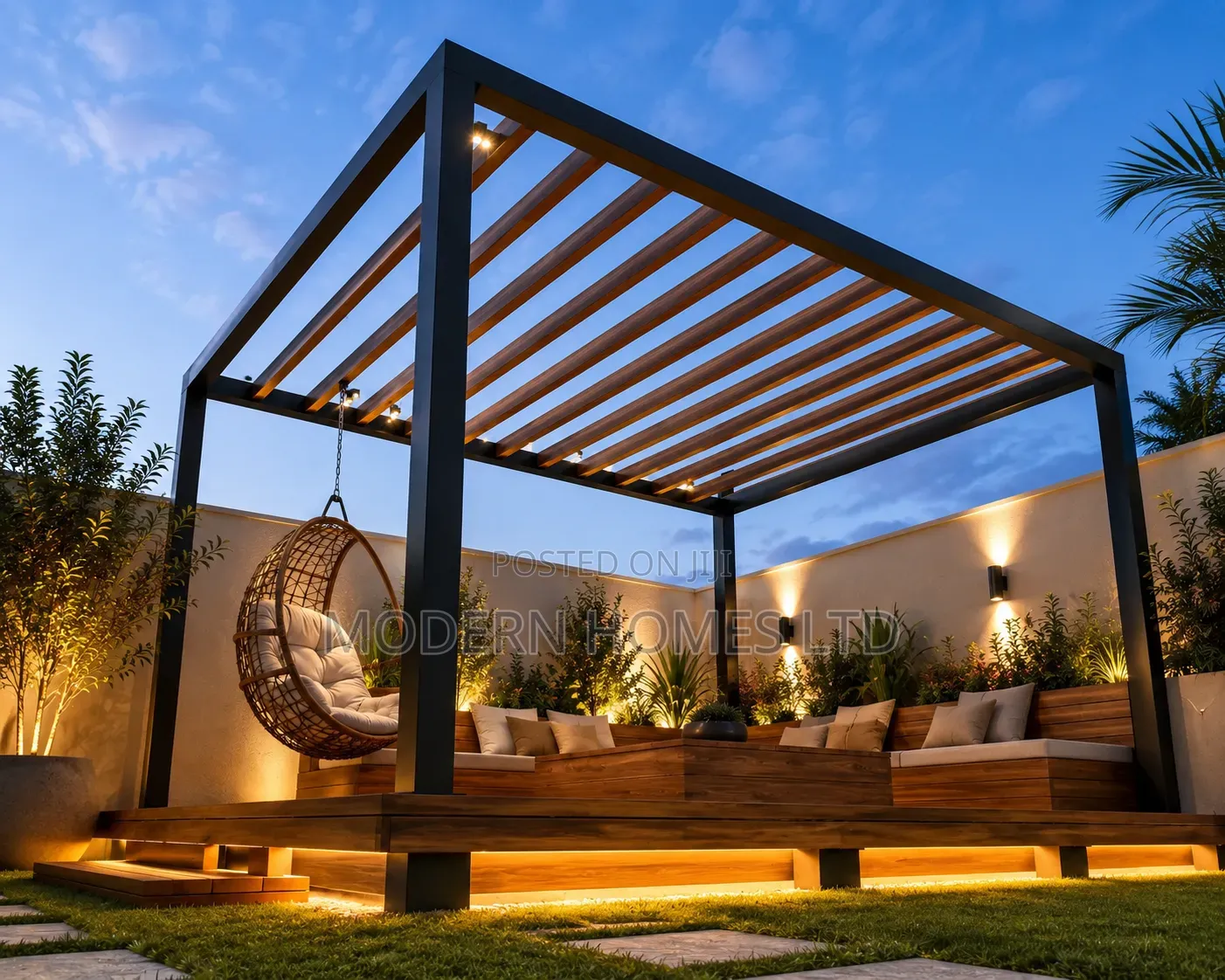 Modern Pergola, Gazebo Deck Construction Services in Kenya