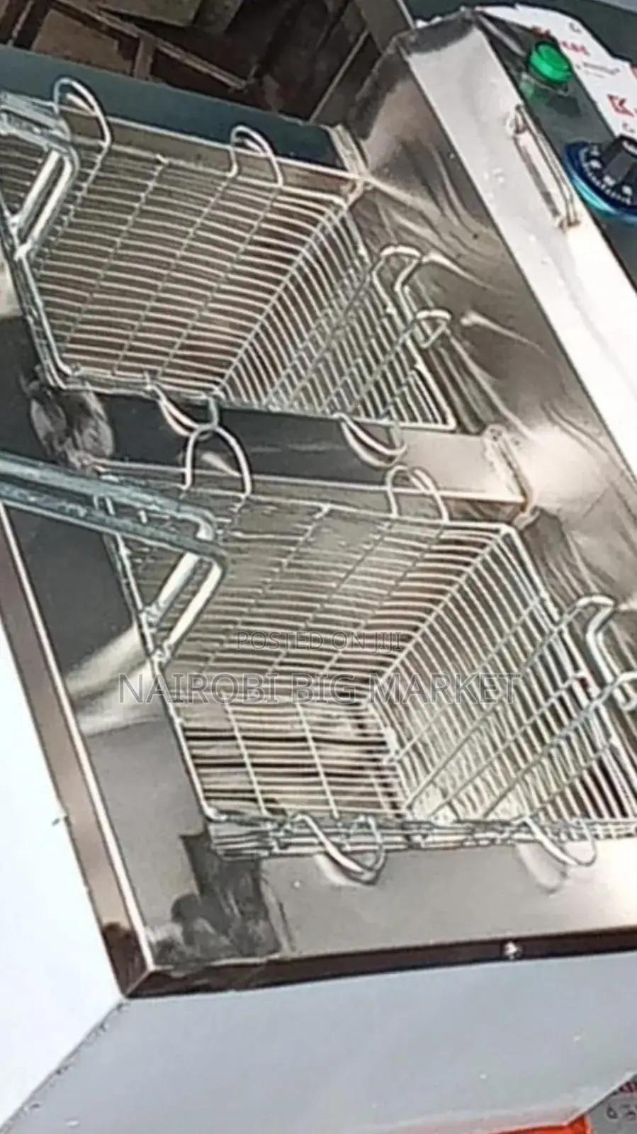 Jua Kali Made Double Tank Chips Fryer
