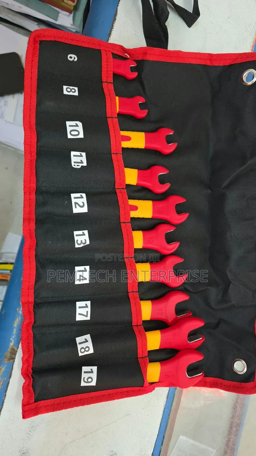 1000V VDE Insulated Open-End Spanner Set