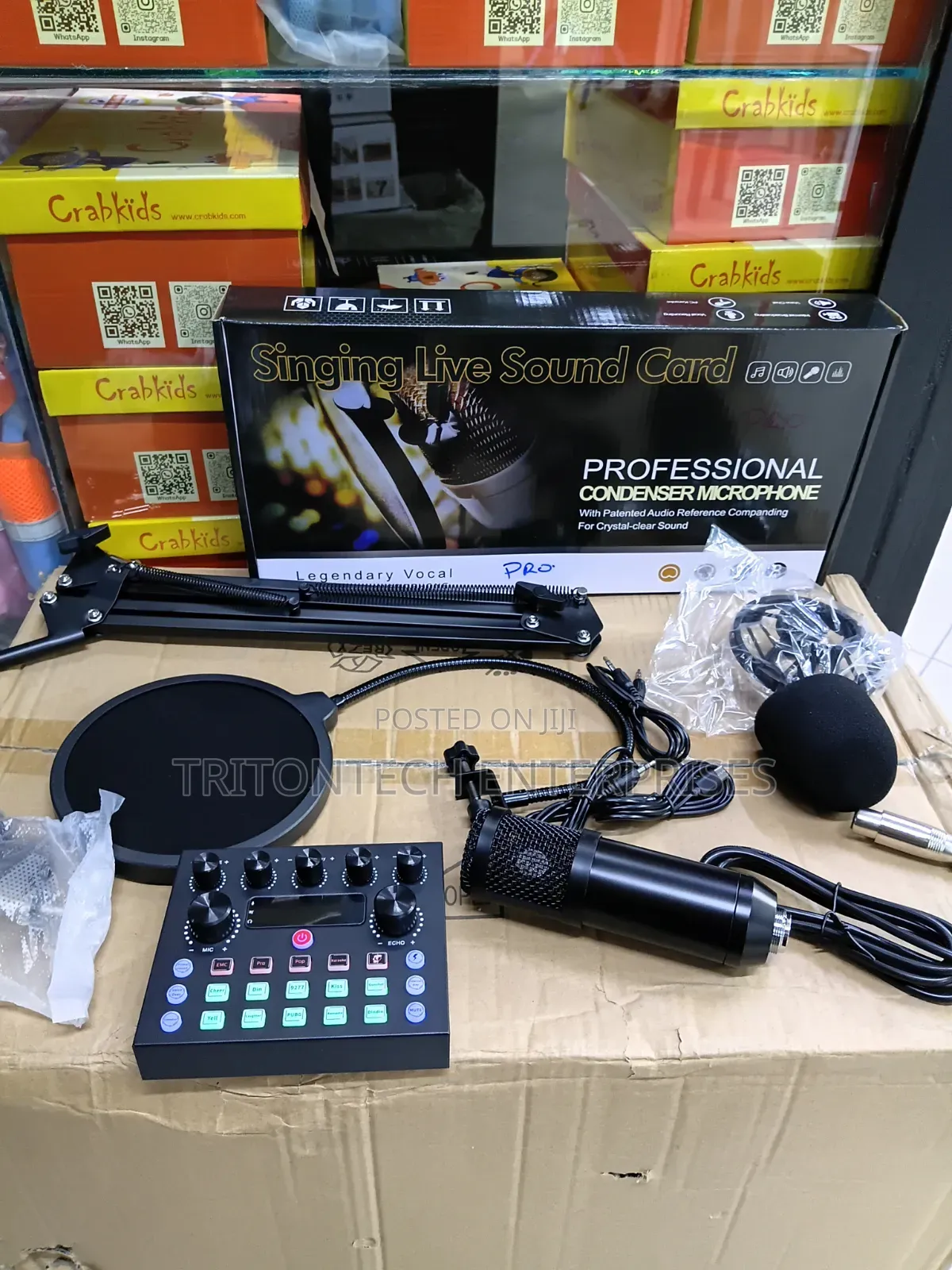 COIN-SAVING SETUP | Professional Condenser Mic V10 Sound Card