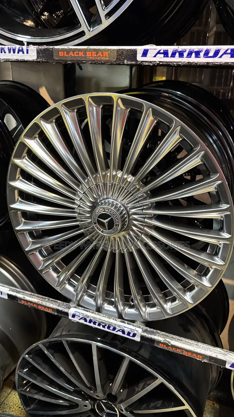 Benz C200 Rims Size 17