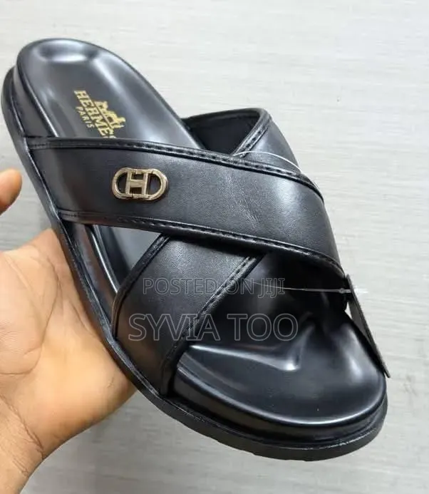 Mens Leather Sandles