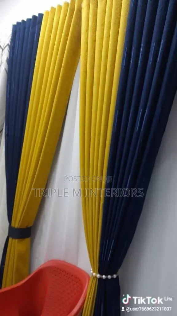 Premium Modern Finish % Blackout Curtains for Bedroom/Living Rooms