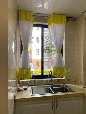 Modern Day Kitchen Curtains Designs(complete Set)