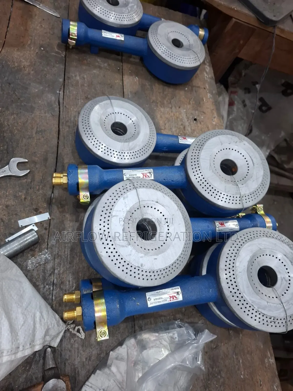 7" 9" and 12" Commercial Burners
