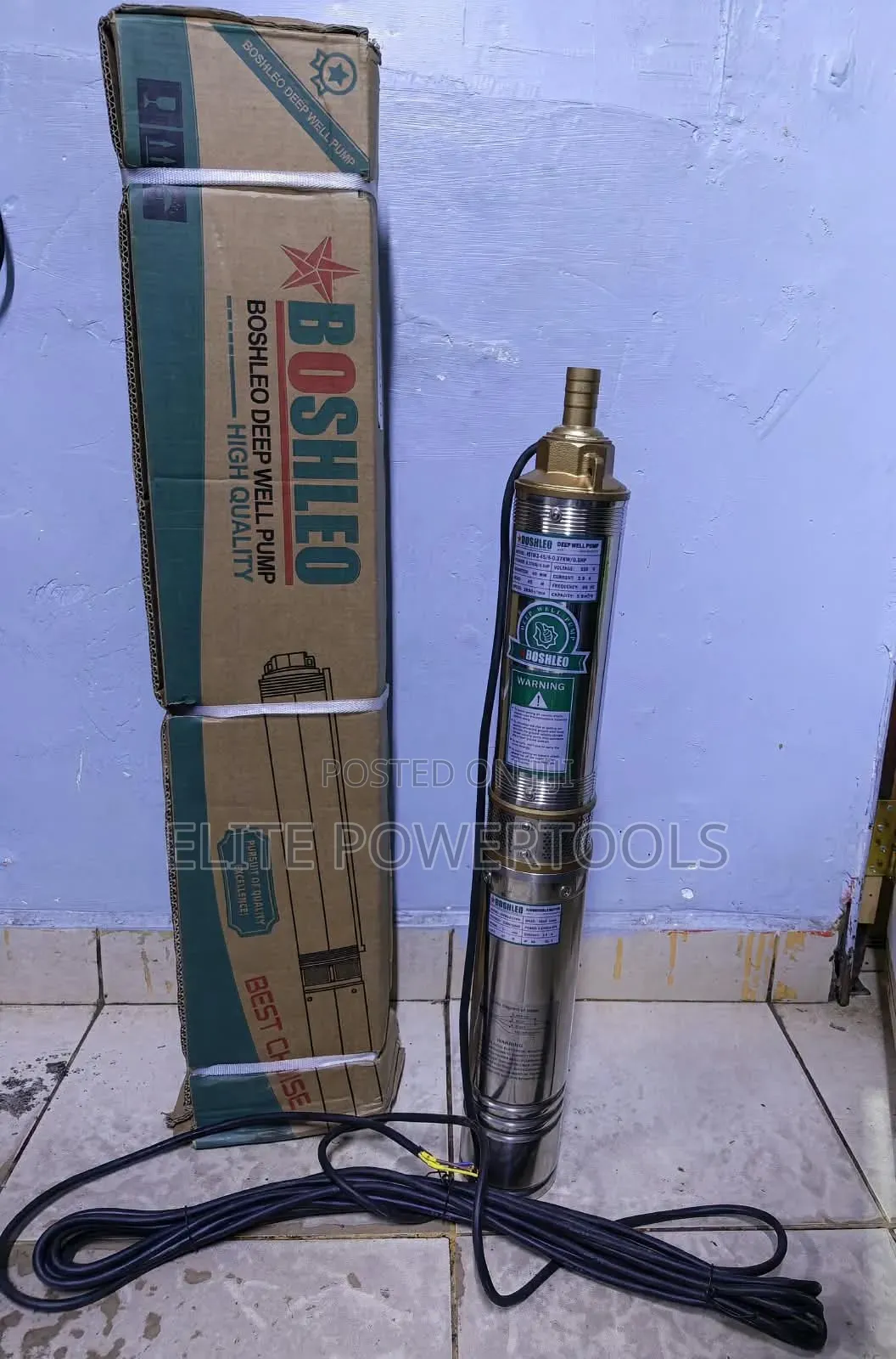 0.5 Deepwell Submasible Water Pump