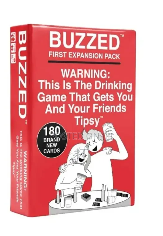 Buzzed Adult Party Game