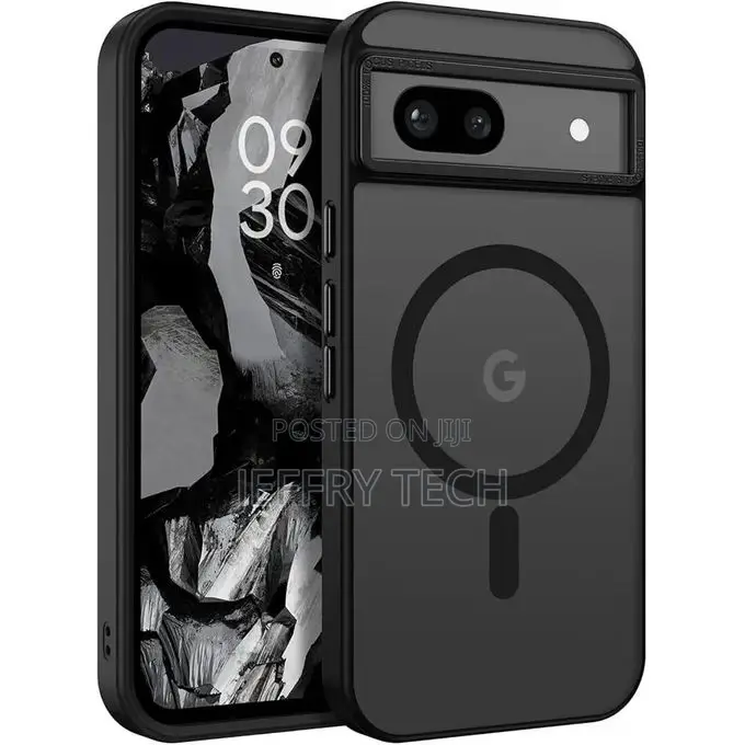 Magsafe2 Google Pixel 8a Case, Pixel 8a Magnetic Case Translucent Matt