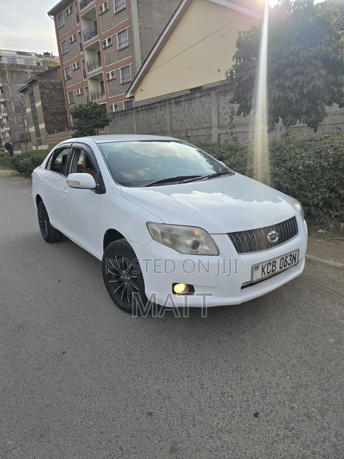 Toyota Axio 2010 White