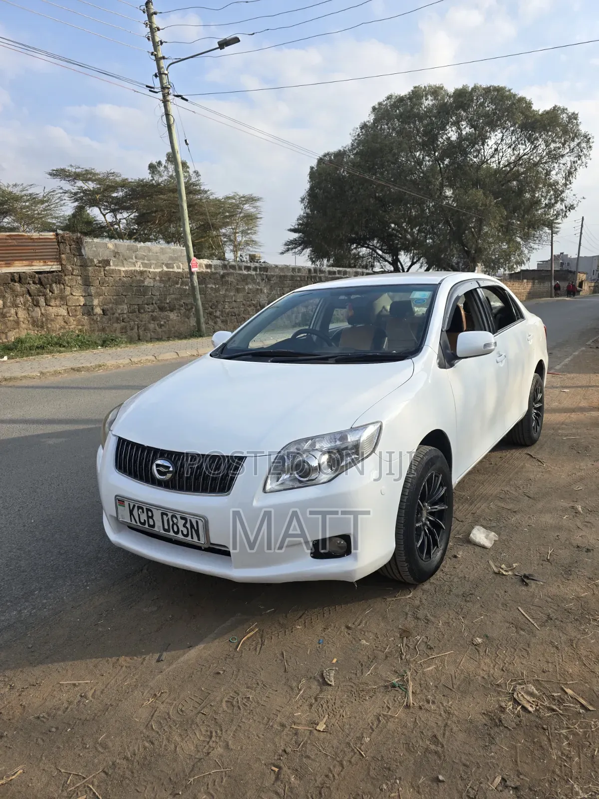 Toyota Axio 2010 White