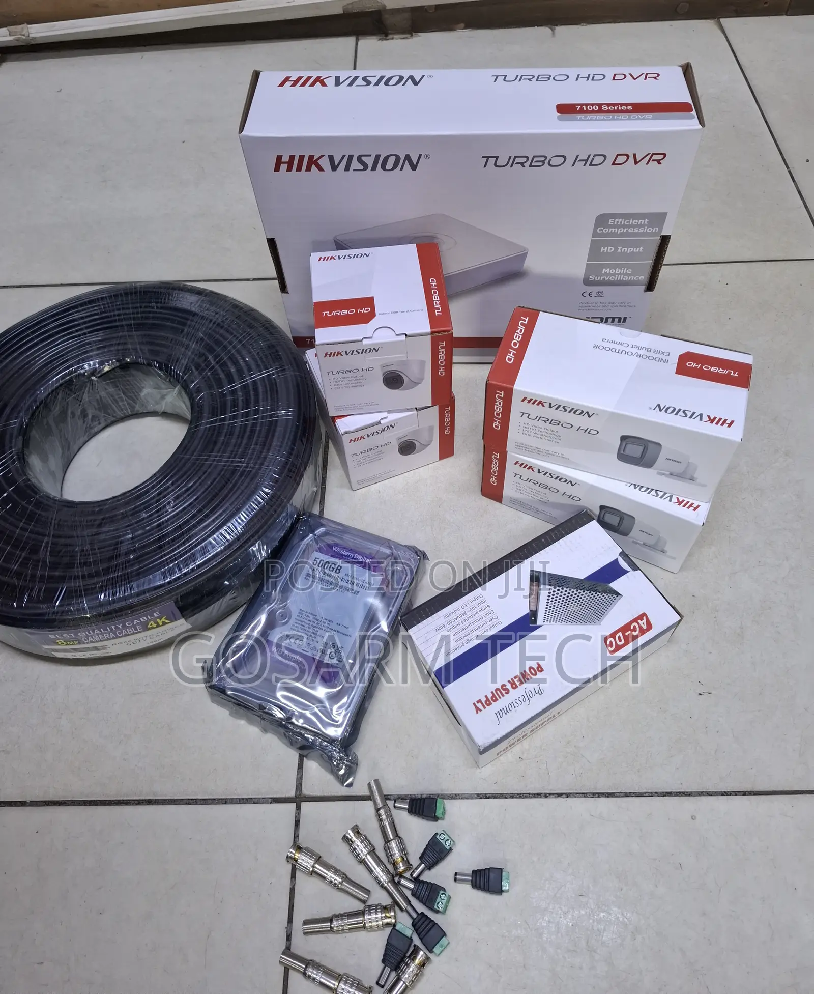 Hikvision 4-Camera 1080P CCTV Complete Security System
