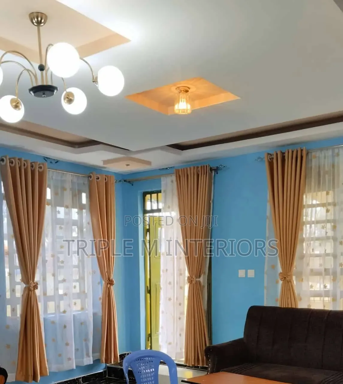 Total Blackout Curtains -Modern Living Rooms Window Interiors