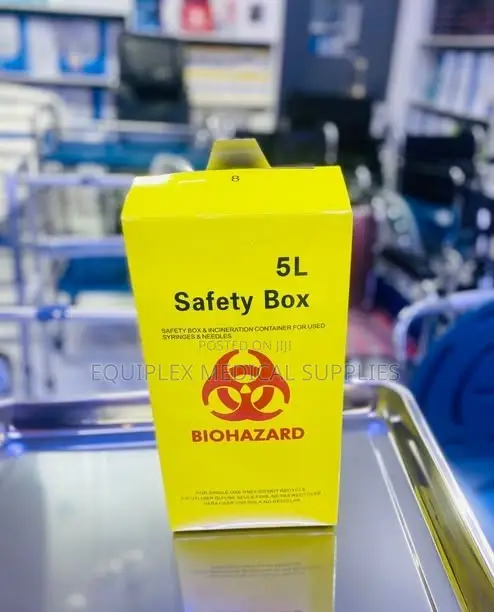 Safety Box / Sharp Box for Needles and Syringes Disposal (5L)