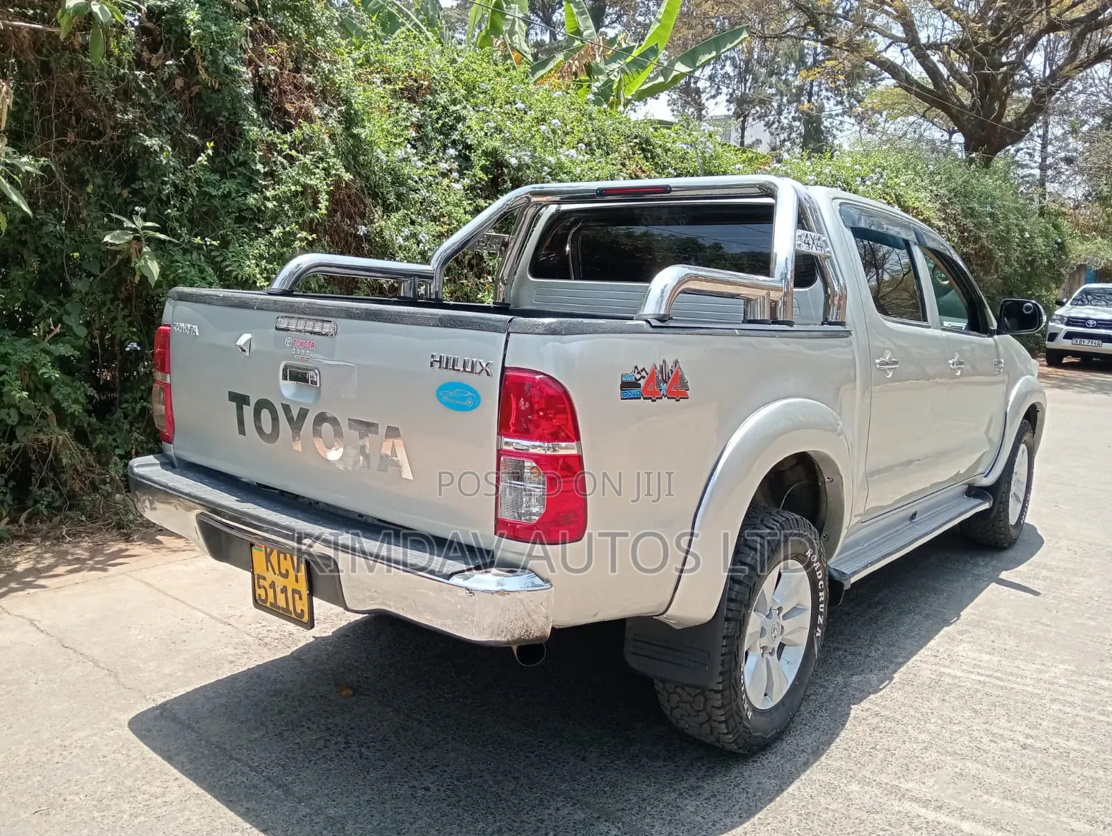 Toyota Hilux 3.0 D-4D 4x4 2012 Silver