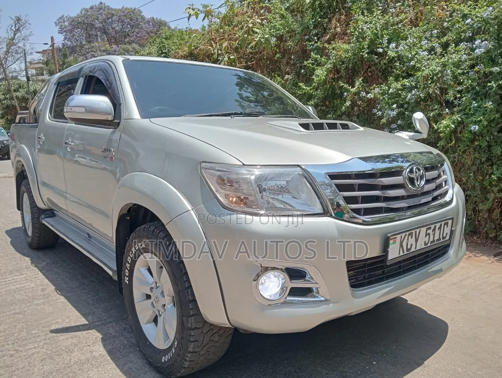 Toyota Hilux 3.0 D-4D 4x4 2012 Silver