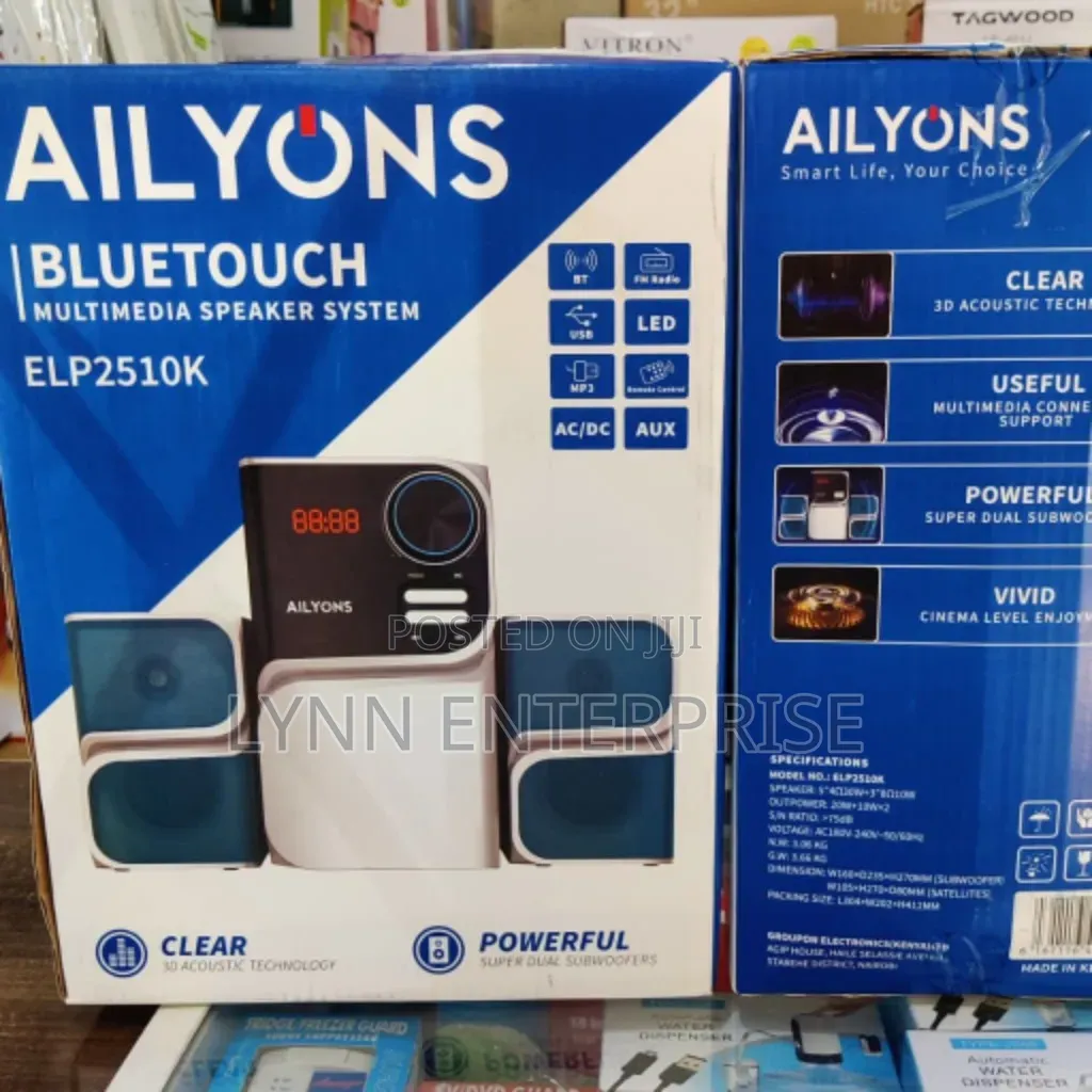 Ailyons 2.1 2510 Woofer Sub Woofer