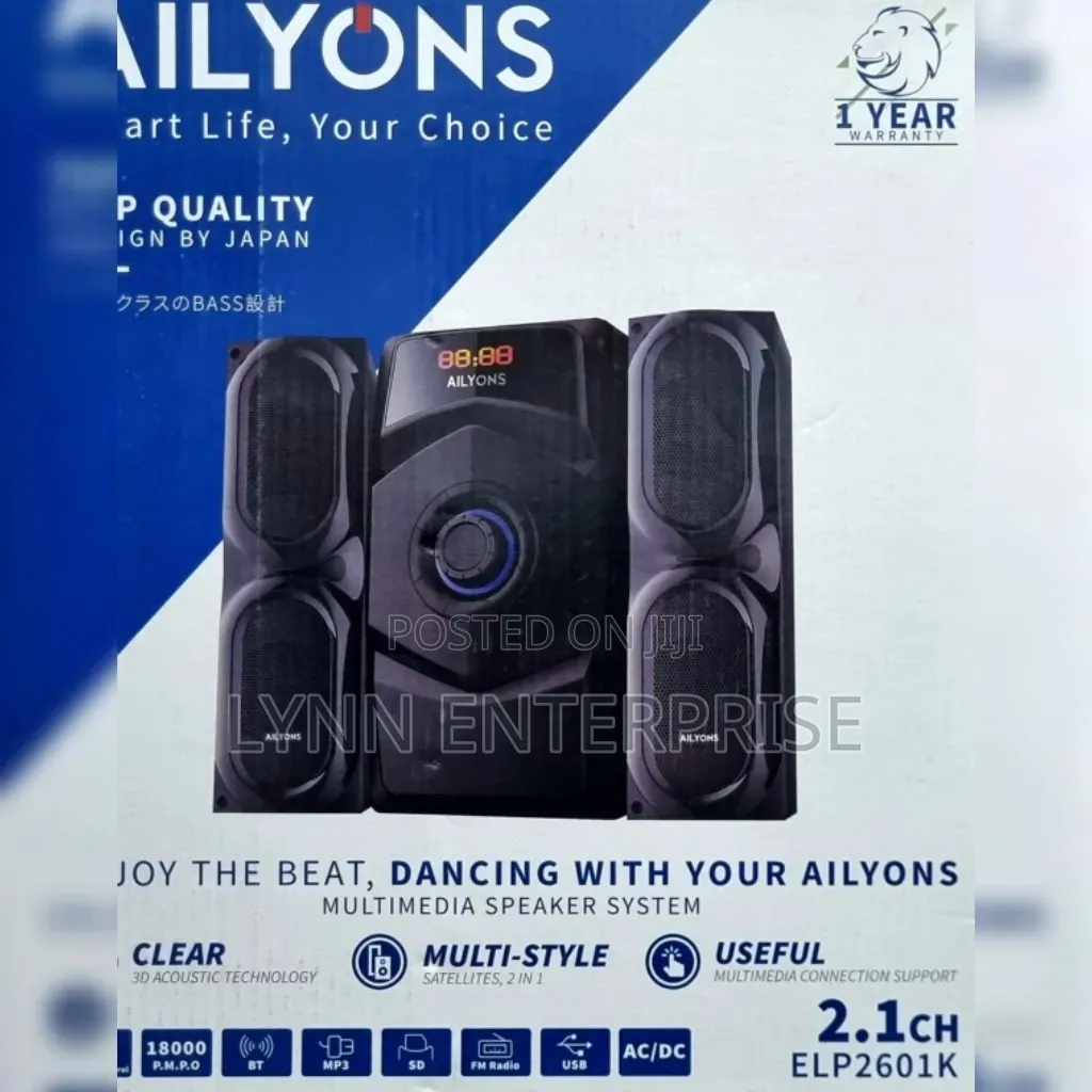 Ailyons Woofer ELP2601K 2.1 Subwoofer