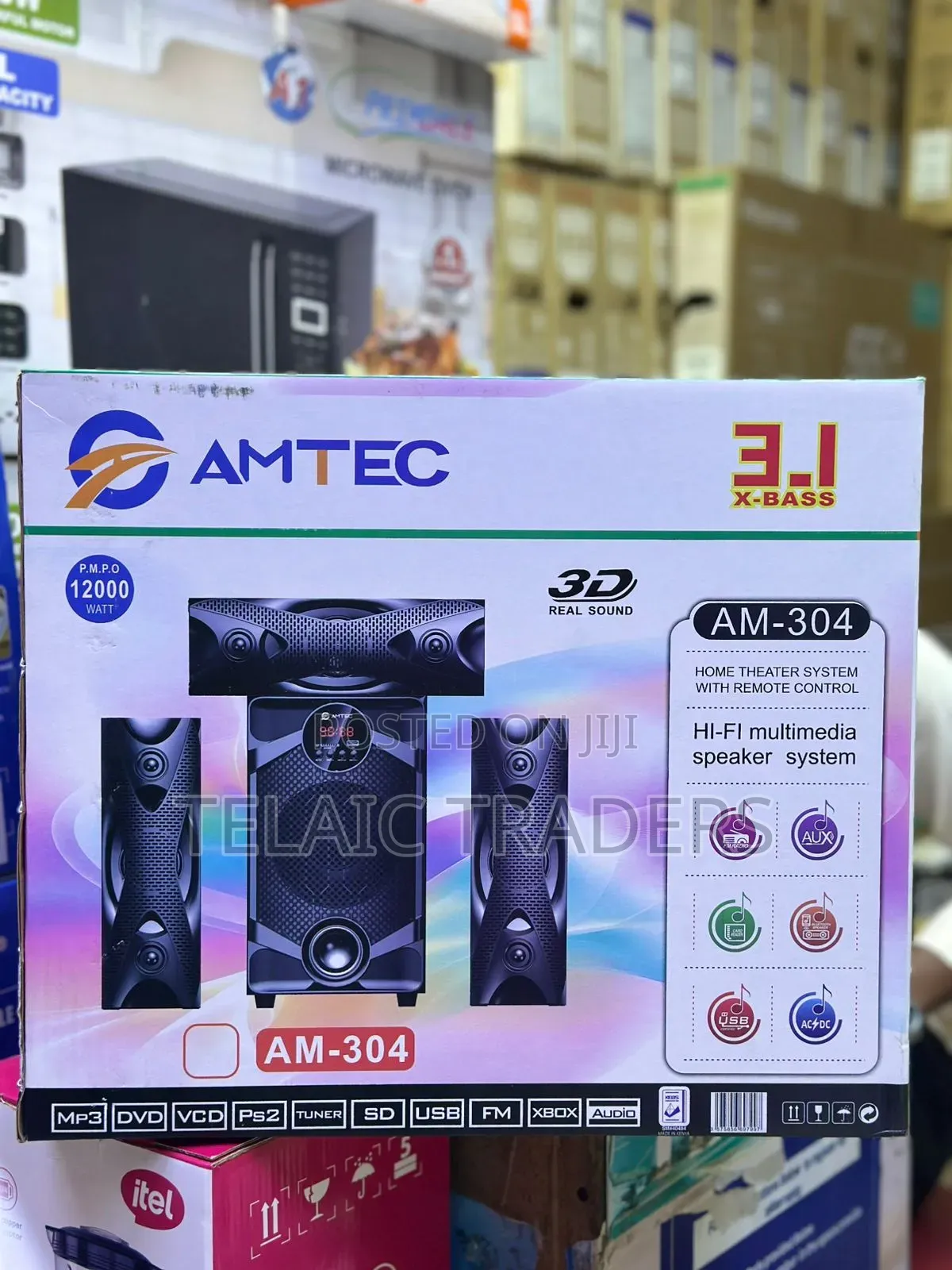 Amtec AM-304 Multimedia Speaker System
