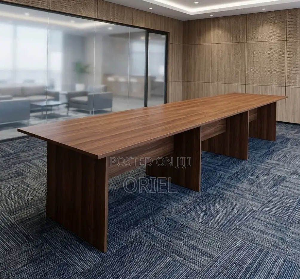 Modern Boardroom Table : 4m Custom-Made Boardroom Table