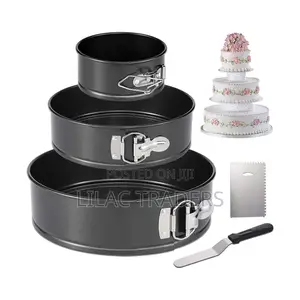 Round Shape Baking Set 3pcs