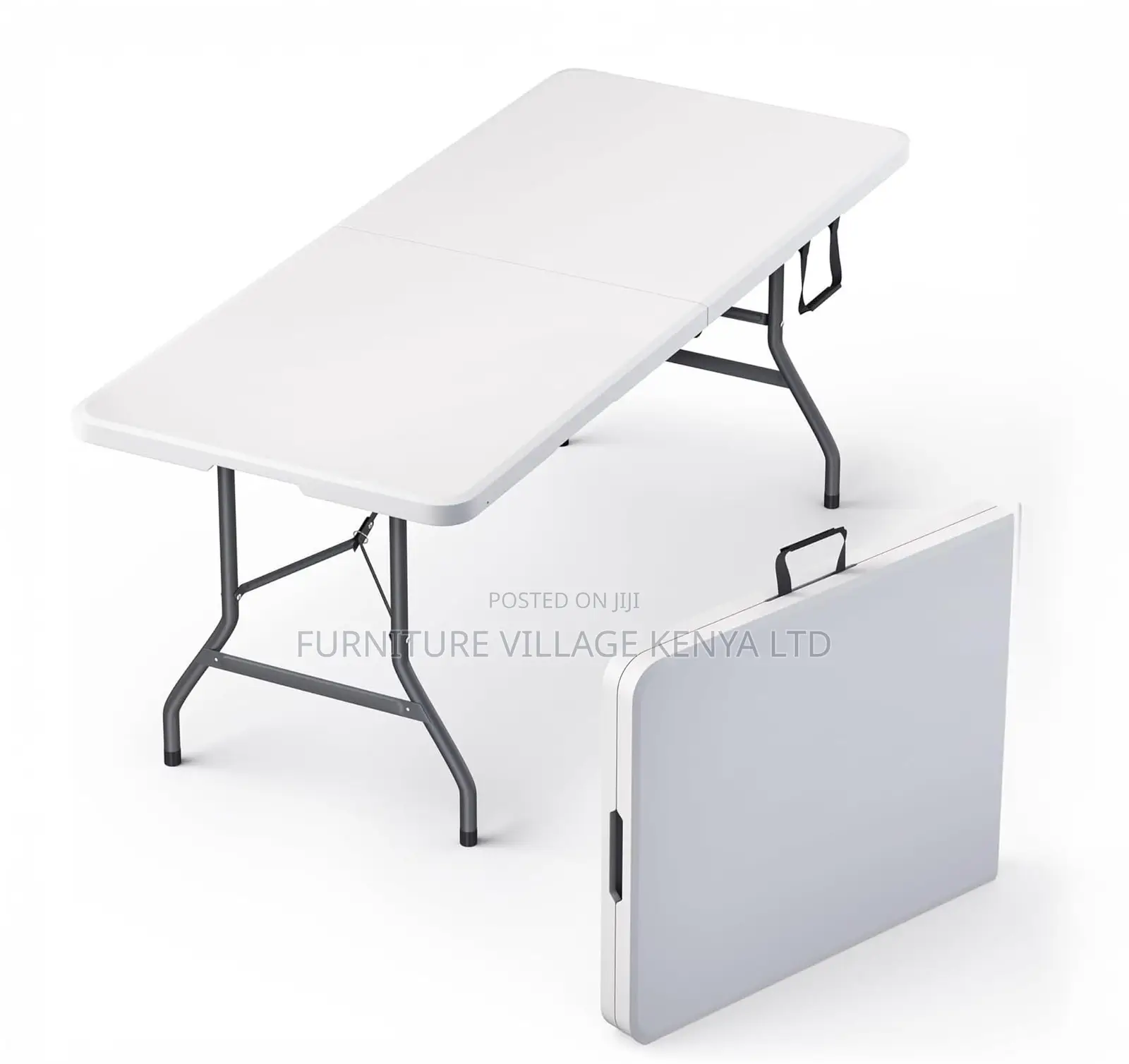 Foldable Table; 1.8 M Plastic-Metal Frame Outdoor Foldable Table