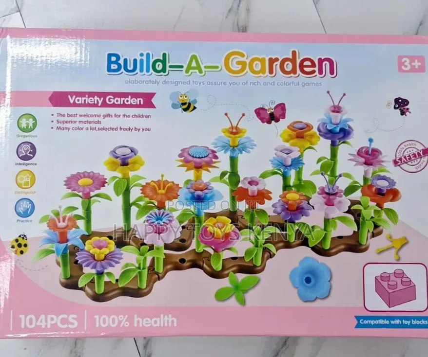 Build a Garden Toy Set