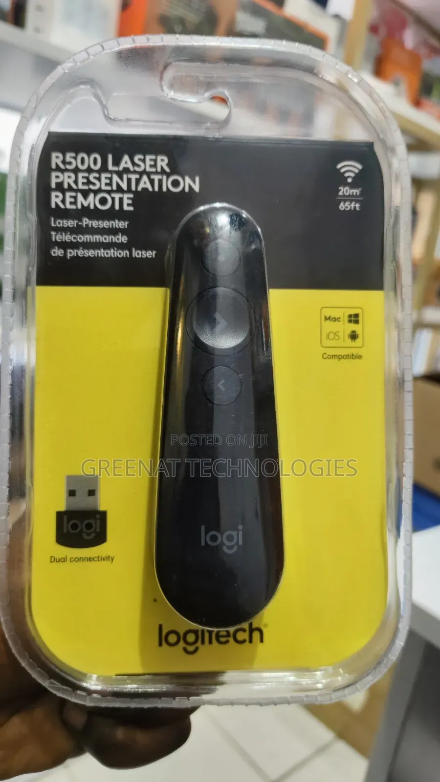 Logitech R500 Laser Presentation Remote 20M Logitech Presenter