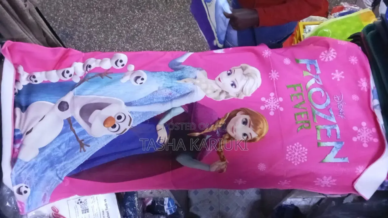 Frozen Theme Kids Cartoon Towels Mwal