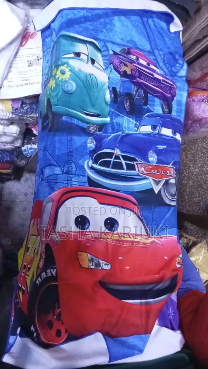 Cartoon Themed Kids Towel Mwal