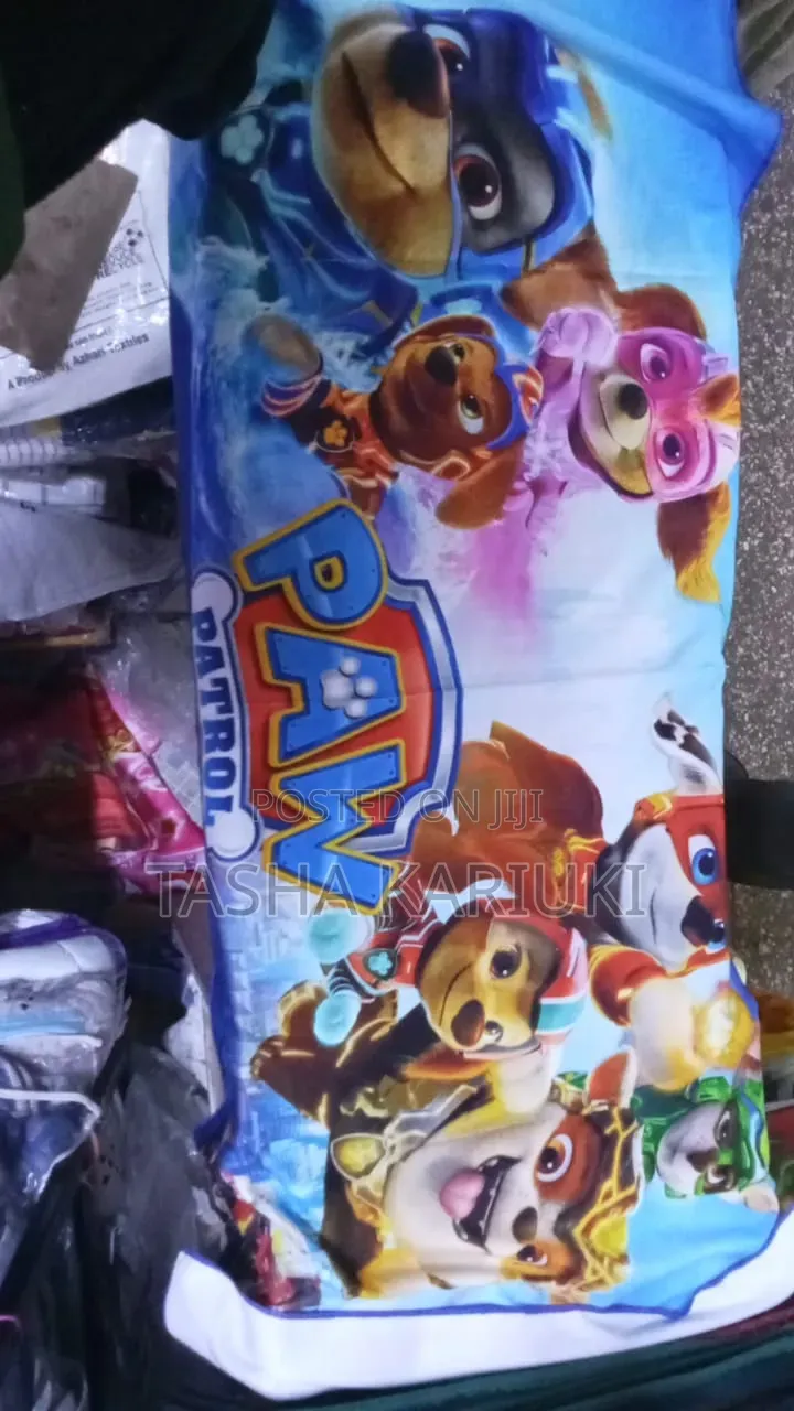 Paw Patrol Kids Cartoon Themed Towel Mwal