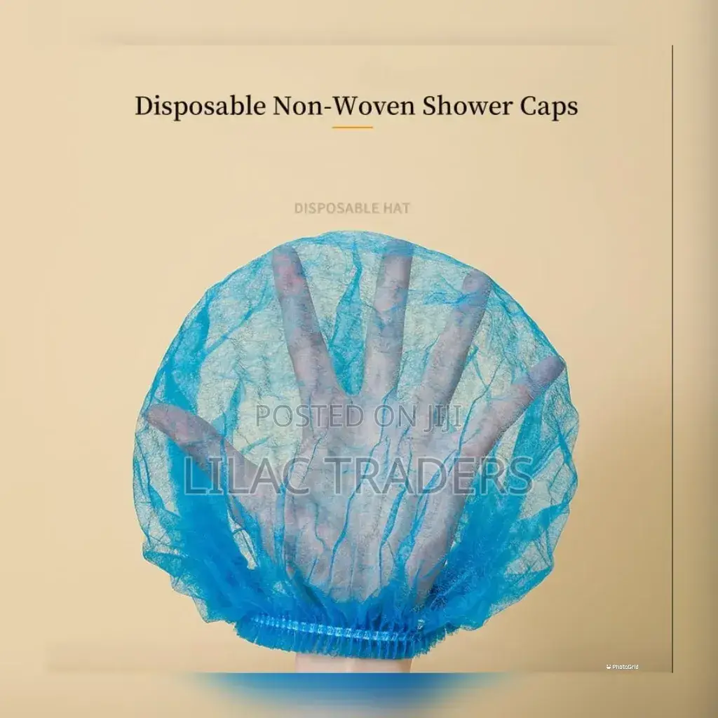 Professional Disposable Hair Nets – Blue White Gale