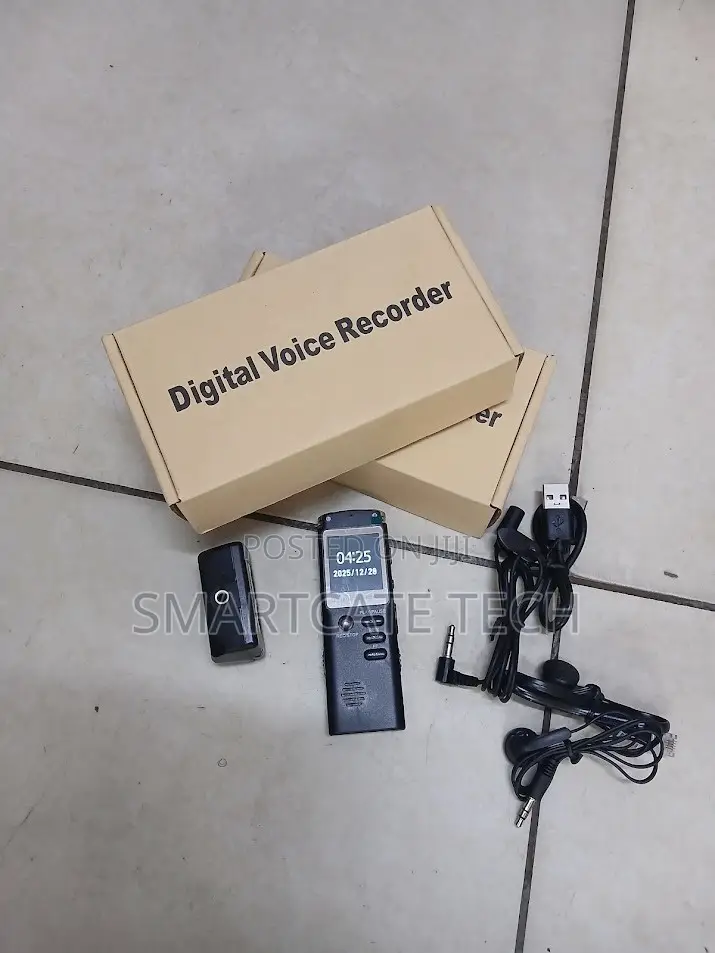 16GB T60 Voice Recorder – Clear Sound Long Recording