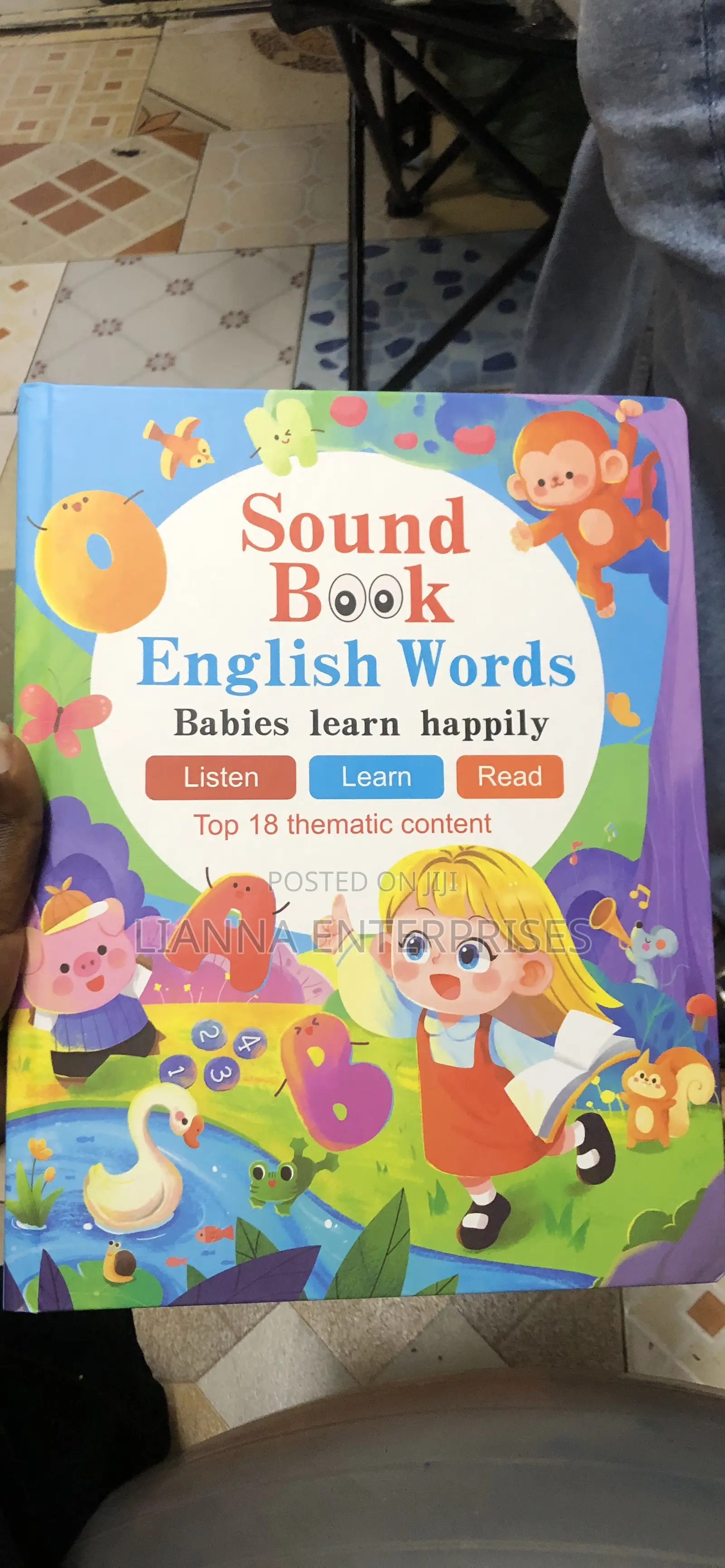 Rechargeable Sound Book