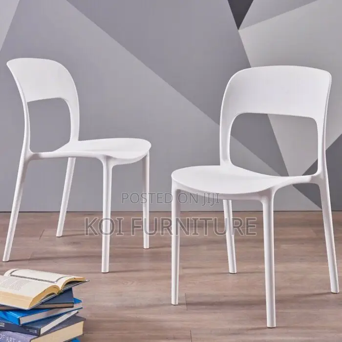 Home Chairs; Plastic Outdoor Garden Armless Chair