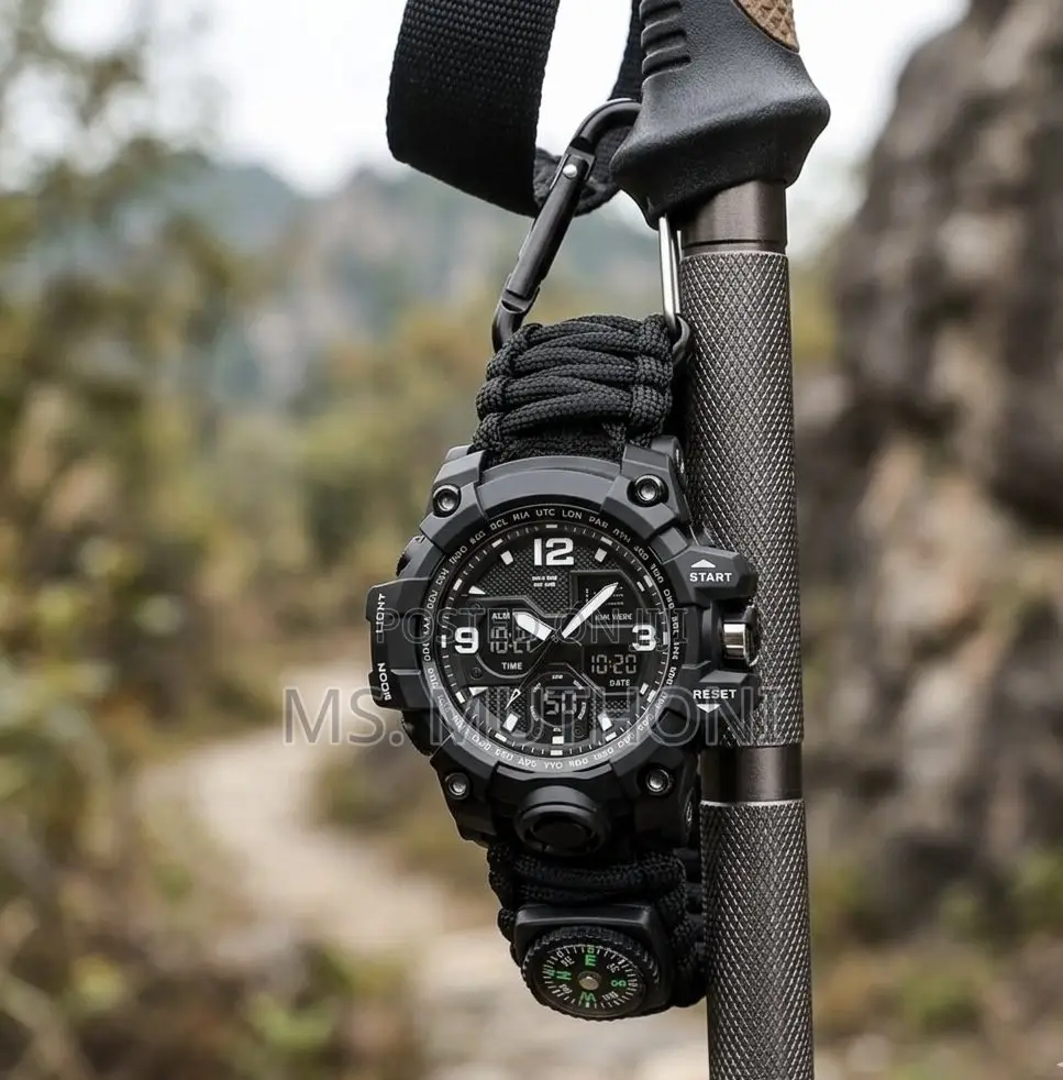 Vitality Tactical Digital Watch Survival Multi-Functional