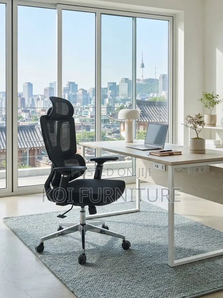 Offfice Chairs; Ergonomic Executive Orthopedic High Backrest Seat