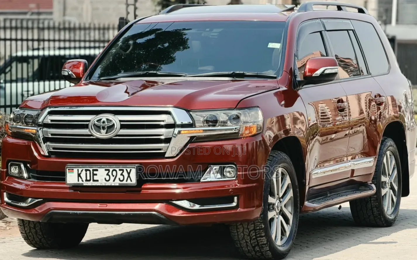 Toyota Land Cruiser Prado 2014 Maroon